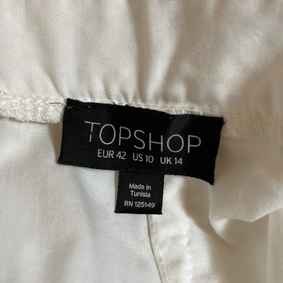 Topshop White Crochet Skirt - Picture 15 of 16